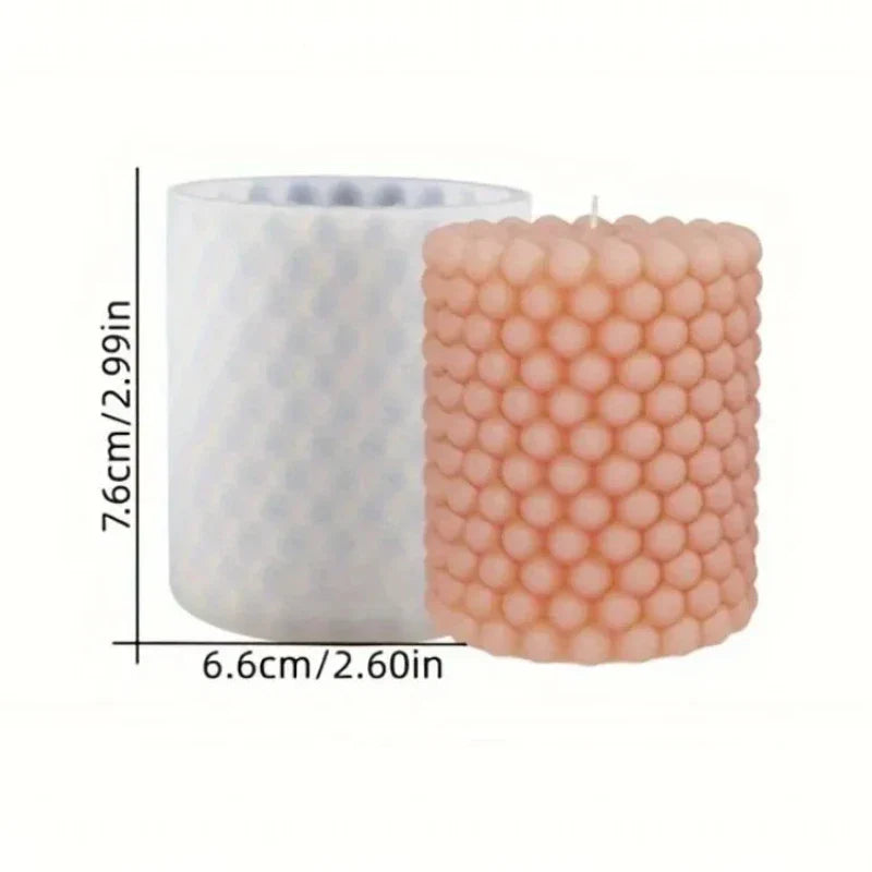 Silicone Bubble Candle Molds