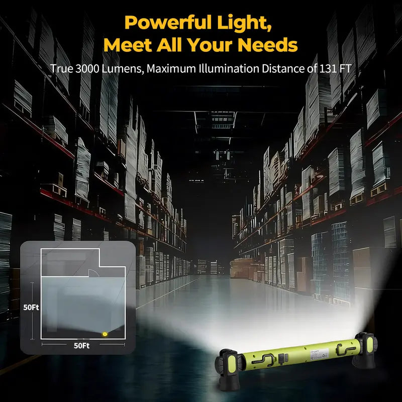 🎁 FATHER'S DAY SALE - Magnetic Under Hood Work Light Bar