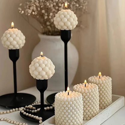 Silicone Bubble Candle Molds