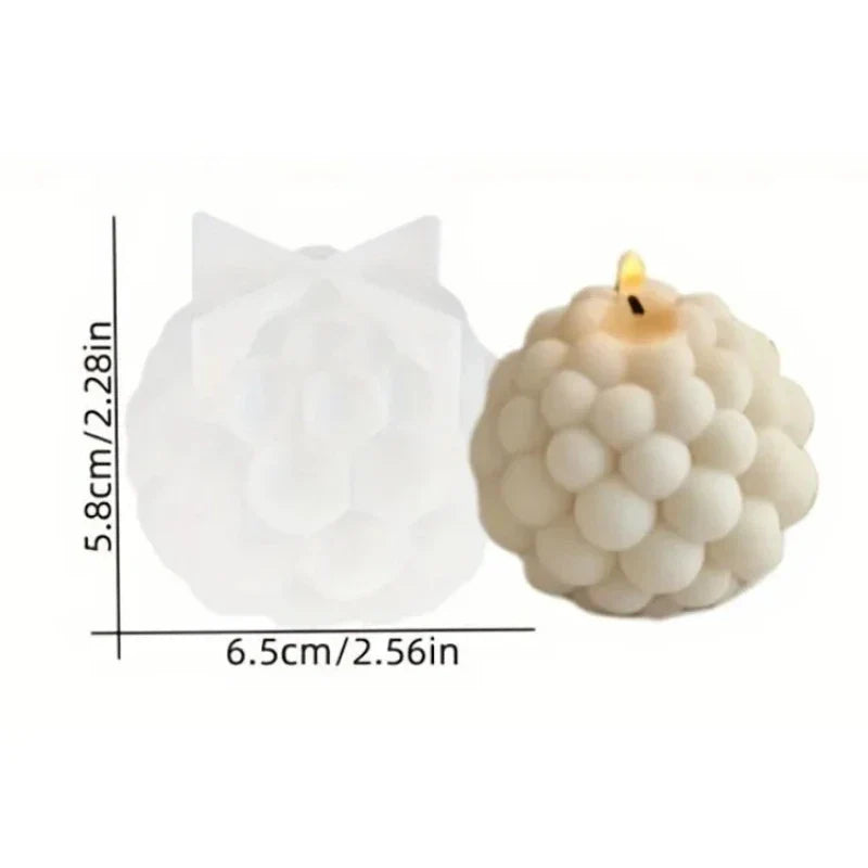 Silicone Bubble Candle Molds