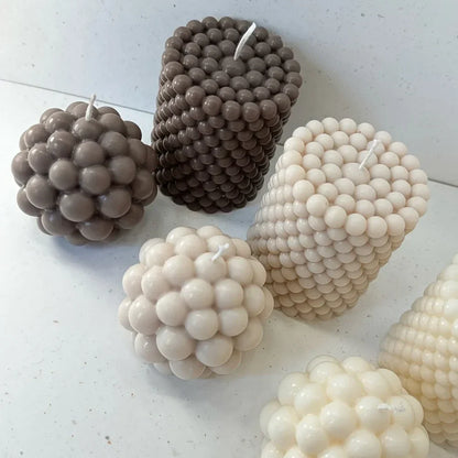 Silicone Bubble Candle Molds