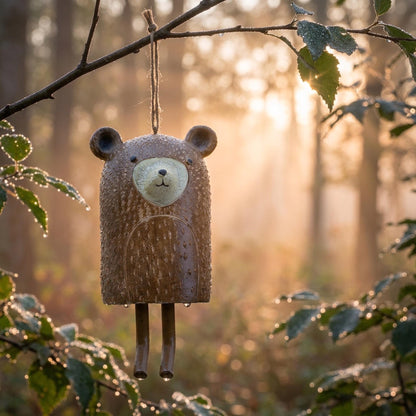 🔥Last Day 49% OFF - ✨Handmade Whimsical Animal Wind Chime Ornaments
