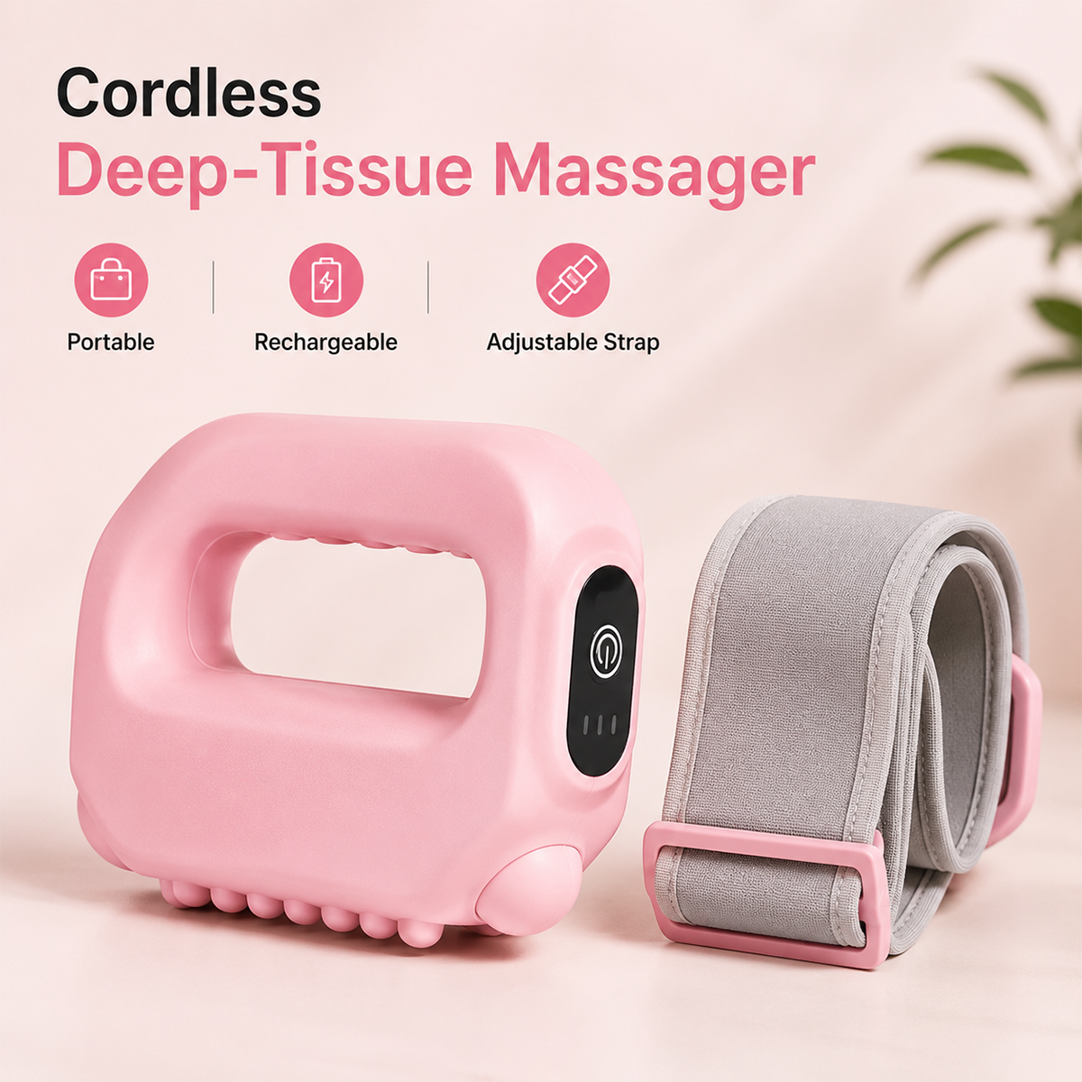 🔥2026 Hands-Free Fascia Massager for Muscle Relaxation & Recovery