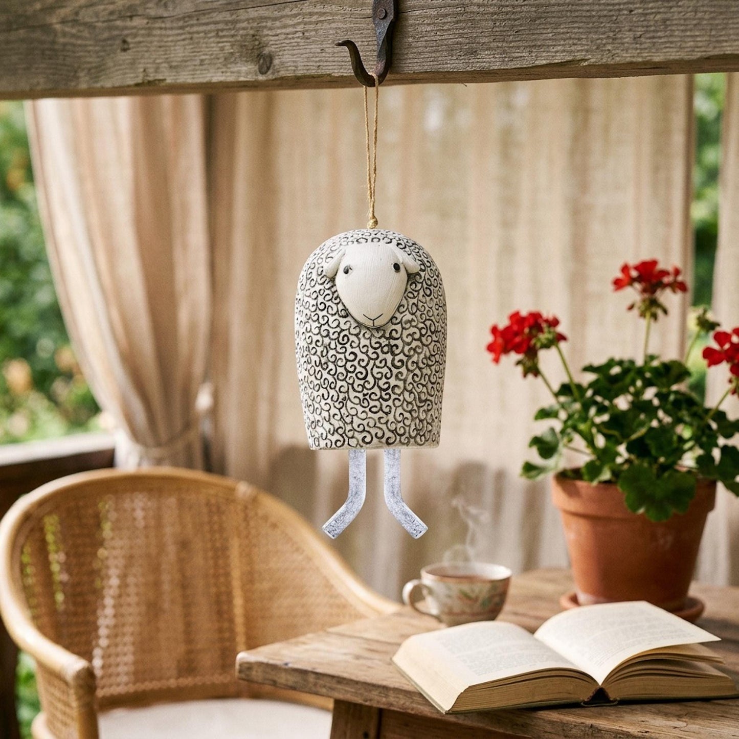 🔥Last Day 49% OFF - ✨Handmade Whimsical Animal Wind Chime Ornaments