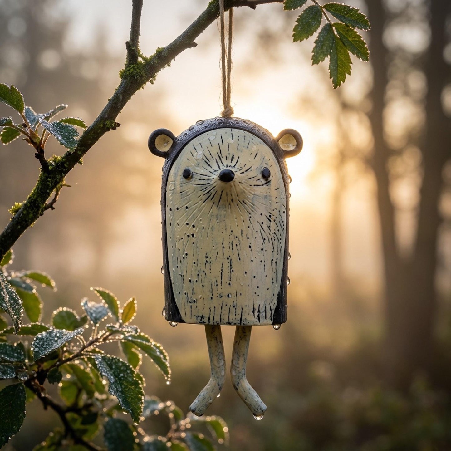 🔥Last Day 49% OFF - ✨Handmade Whimsical Animal Wind Chime Ornaments