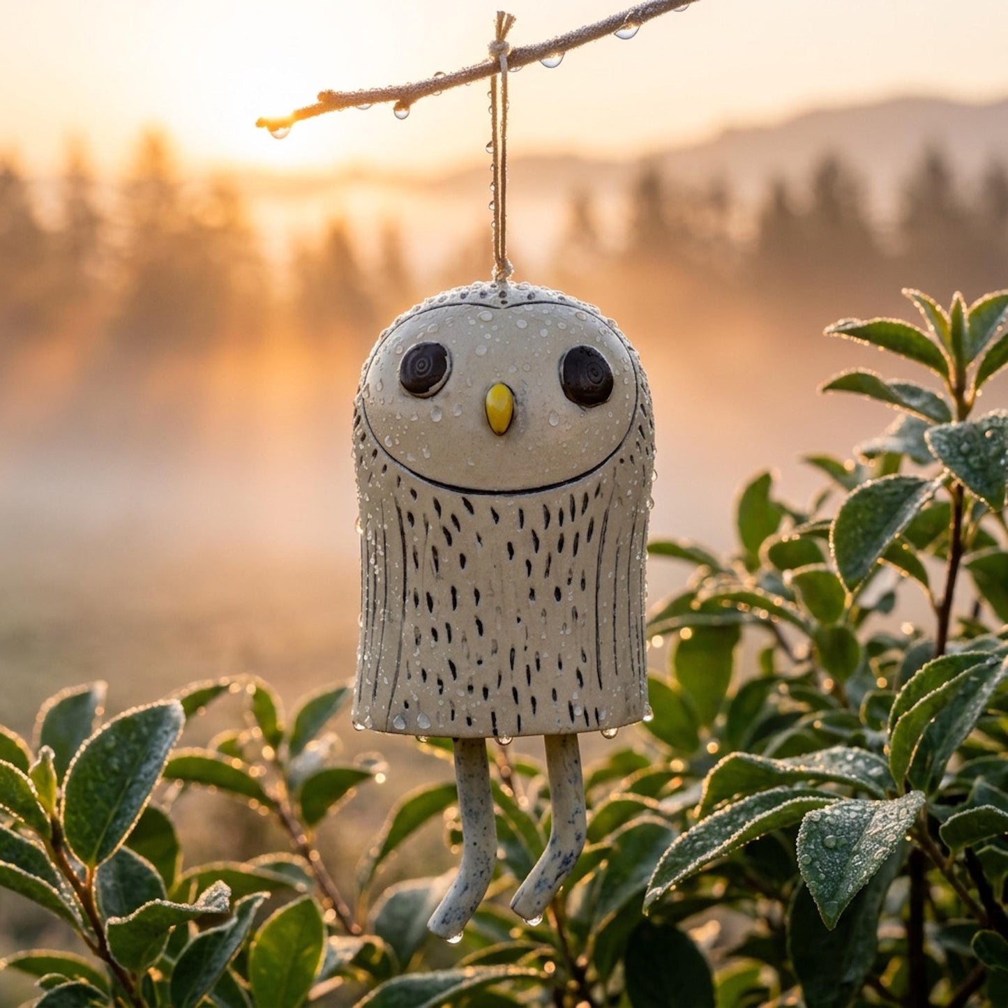 🔥Last Day 49% OFF - ✨Handmade Whimsical Animal Wind Chime Ornaments