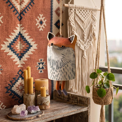 🔥Last Day 49% OFF - ✨Handmade Whimsical Animal Wind Chime Ornaments