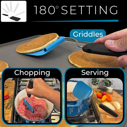 🔥Hot Sale 50% OFF🔥Adjustable Angle Spatula - New PPSU material