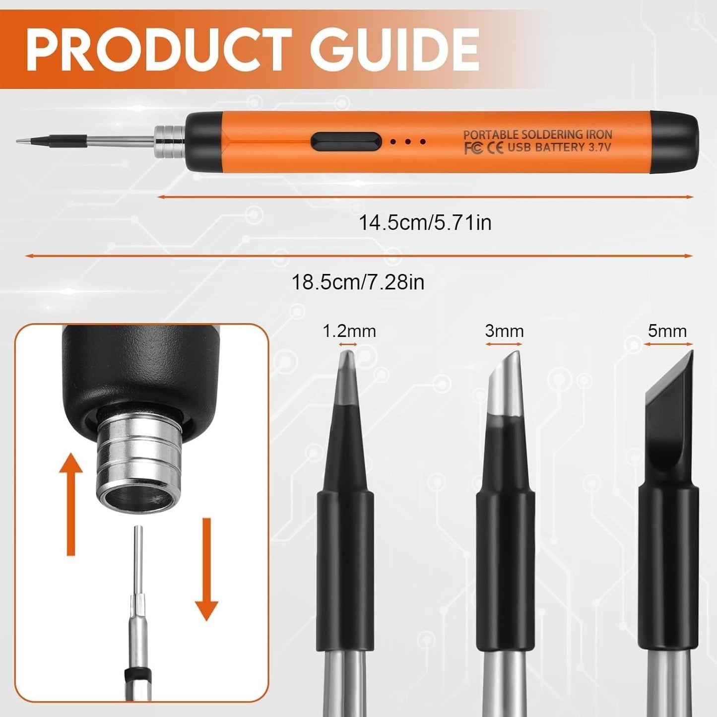 2026 Hot Sale🔥 PORTABLE USB SOLDERING IRON KIT