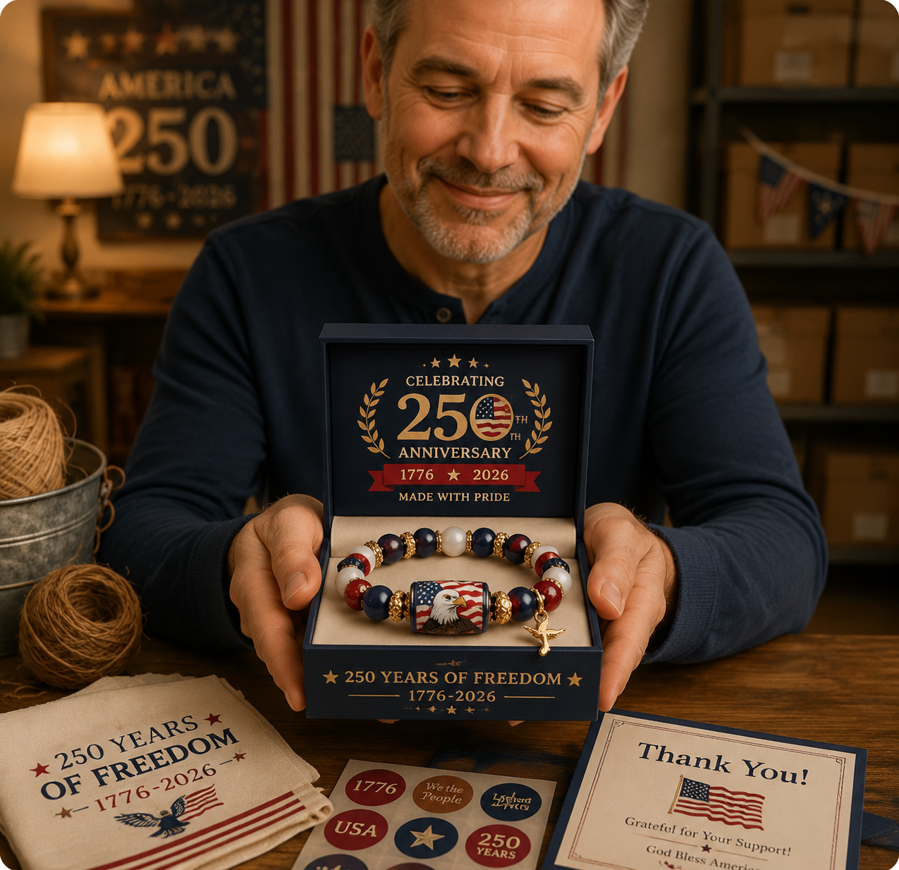 🔥 Hot Sale 49% OFF 🇺🇸 Celebrate Freedom & Honor 💎 | USA 250th Anniversary Limited Edition Collection ✨