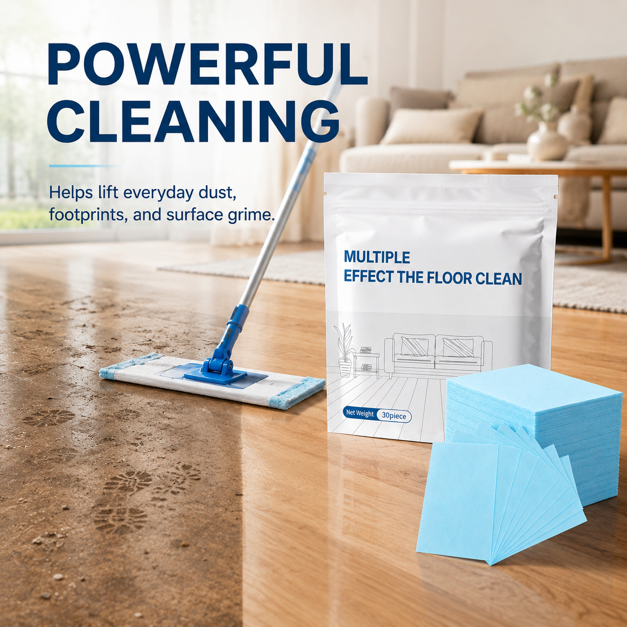 🔥HOT SALE🔥Floor Cleaning Tablets Multi-Surface Antibacterial Cleaner