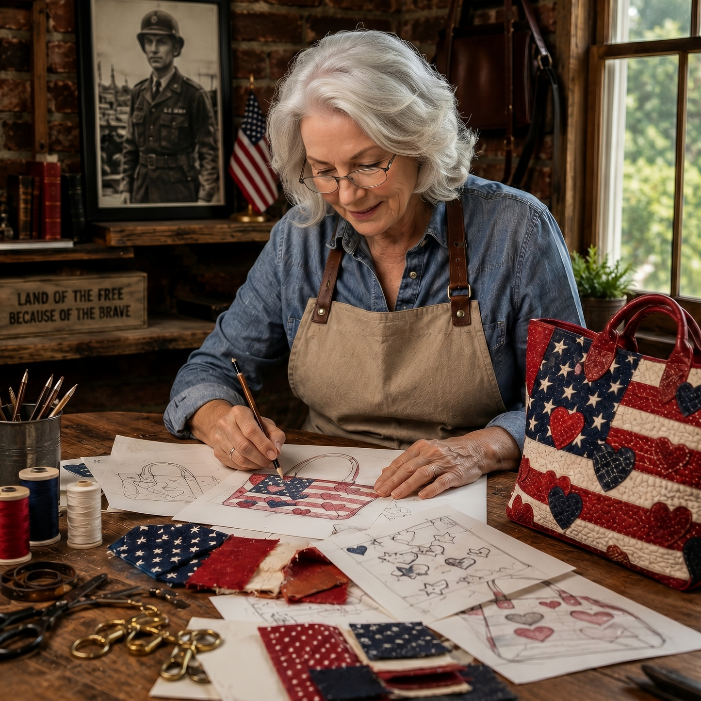 👜Timeless Handcrafted USA Bag