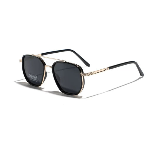 Fashion Geometric Double-Beam Sunglasses