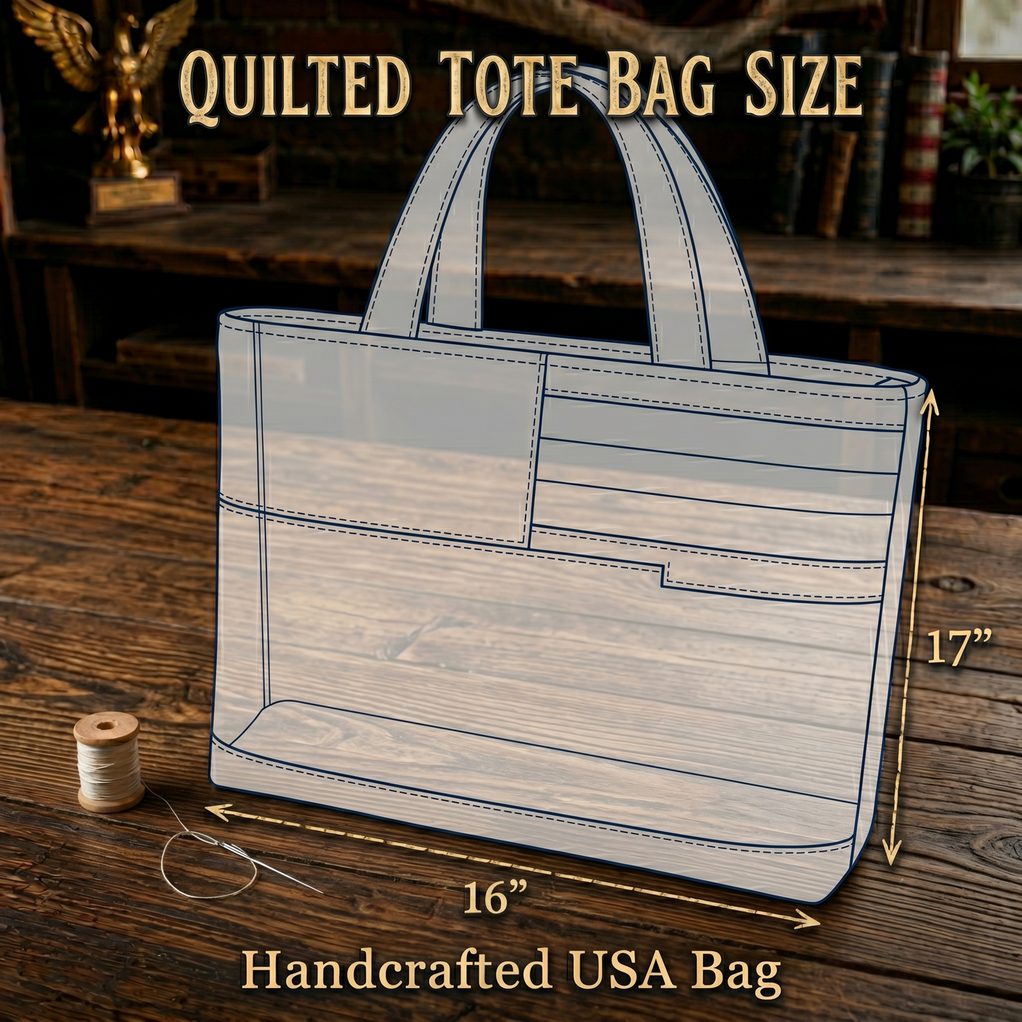 👜Timeless Handcrafted USA Bag