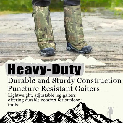 Unisex Adjustable Outdoor Snake-Resistant Leg Gaiters