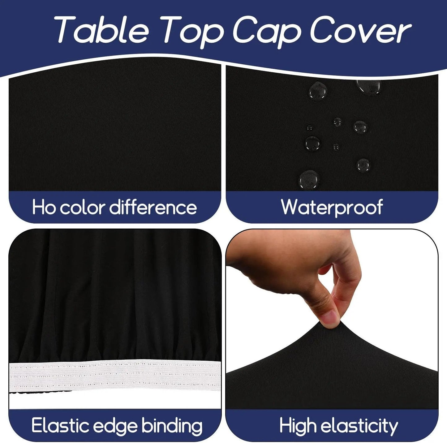 Stretch Spandex Table Cover – Perfect Fit for 4ft/5ft/6ft/8ft Tables