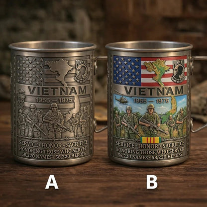 🔥LAST DAY 49% OFF 🎖️2026 Architecturm®Vietnam Veteran Honor Coffee Mug – 1955-1975 Service Tribute