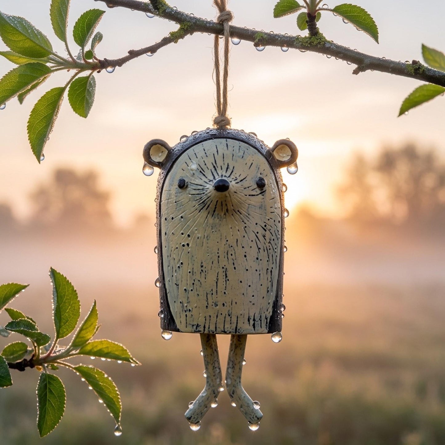 🔥Last Day 49% OFF - ✨Handmade Whimsical Animal Wind Chime Ornaments