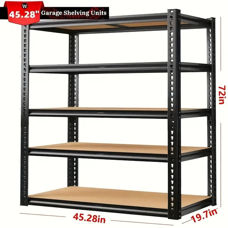 heavy duty industrial shelving unit adjustable 3_5 tier - Temu