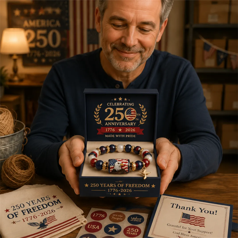 🔥 Hot Sale 49% OFF 🇺🇸 Celebrate Freedom & Honor 💎 | USA 250th Anniversary Limited Edition Collection ✨