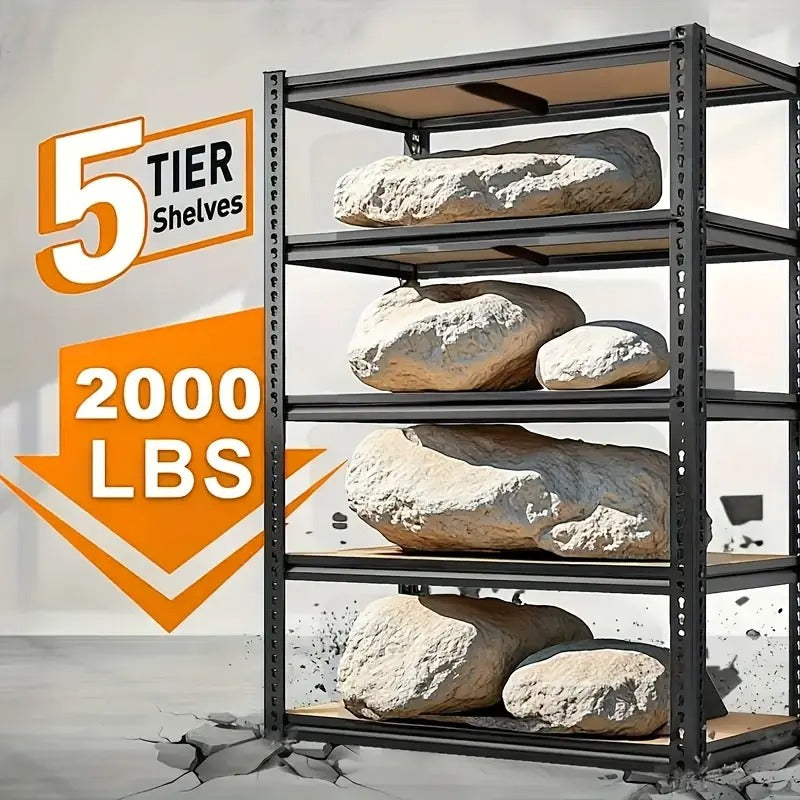 heavy duty industrial shelving unit adjustable 3_5 tier - Temu