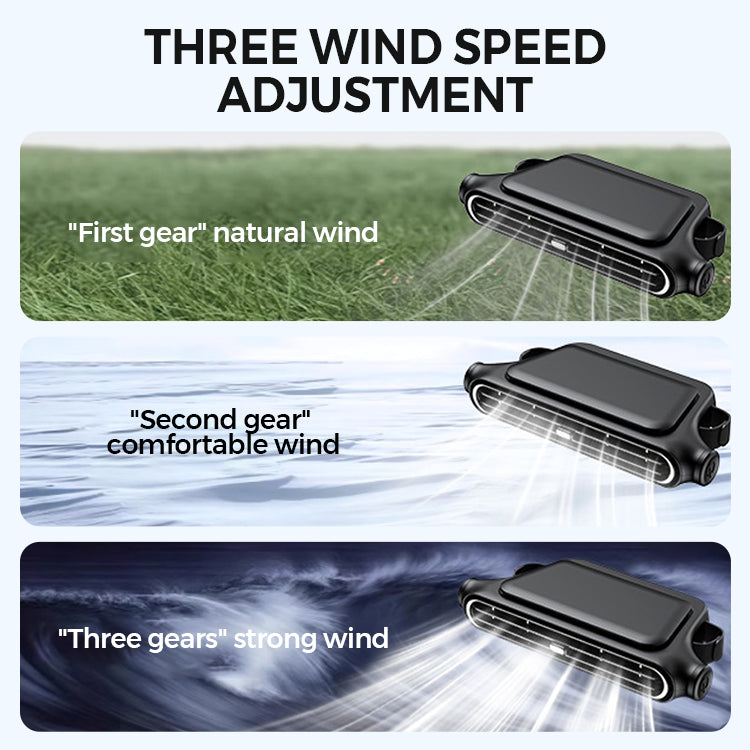 ❄️Car Seat Fan - USB Connectivity, Dual Turbines, Powerful Airflow