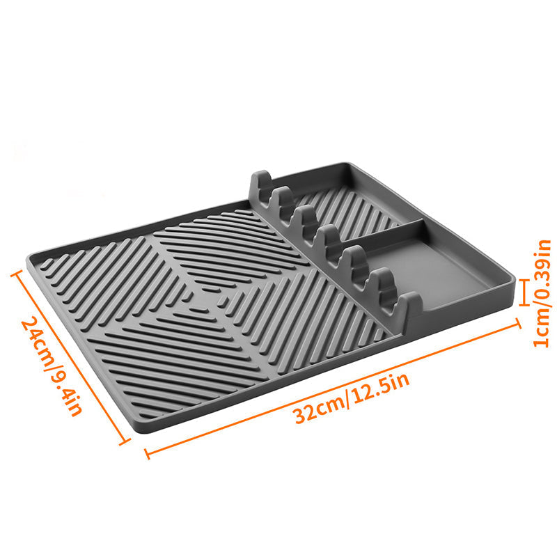 🔥LAST DAY SALE 50% OFF!!🔥Silicone Grill Mat for Side Shelf