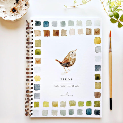 🎁Cozy Slow Watercolor Workbook Art Practice Set