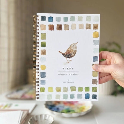 🎁Cozy Slow Watercolor Workbook Art Practice Set