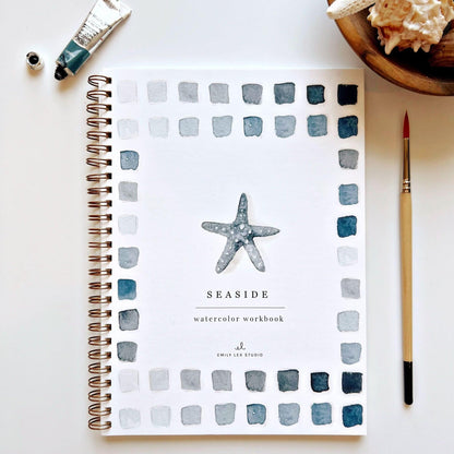 🎁Cozy Slow Watercolor Workbook Art Practice Set